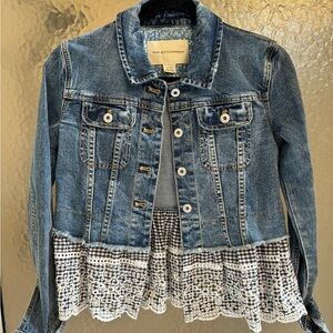 Pilcro and the Letterpress Eyelet Denim Jacket (#14)